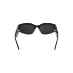 Women’s Bossy Round Af Sunglasses in Black - Image 2